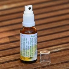 Ředící lahvička hnědá skleněná se sprejem